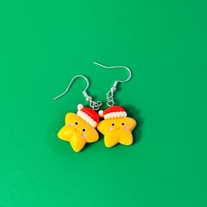 Christmas Star Earrings
